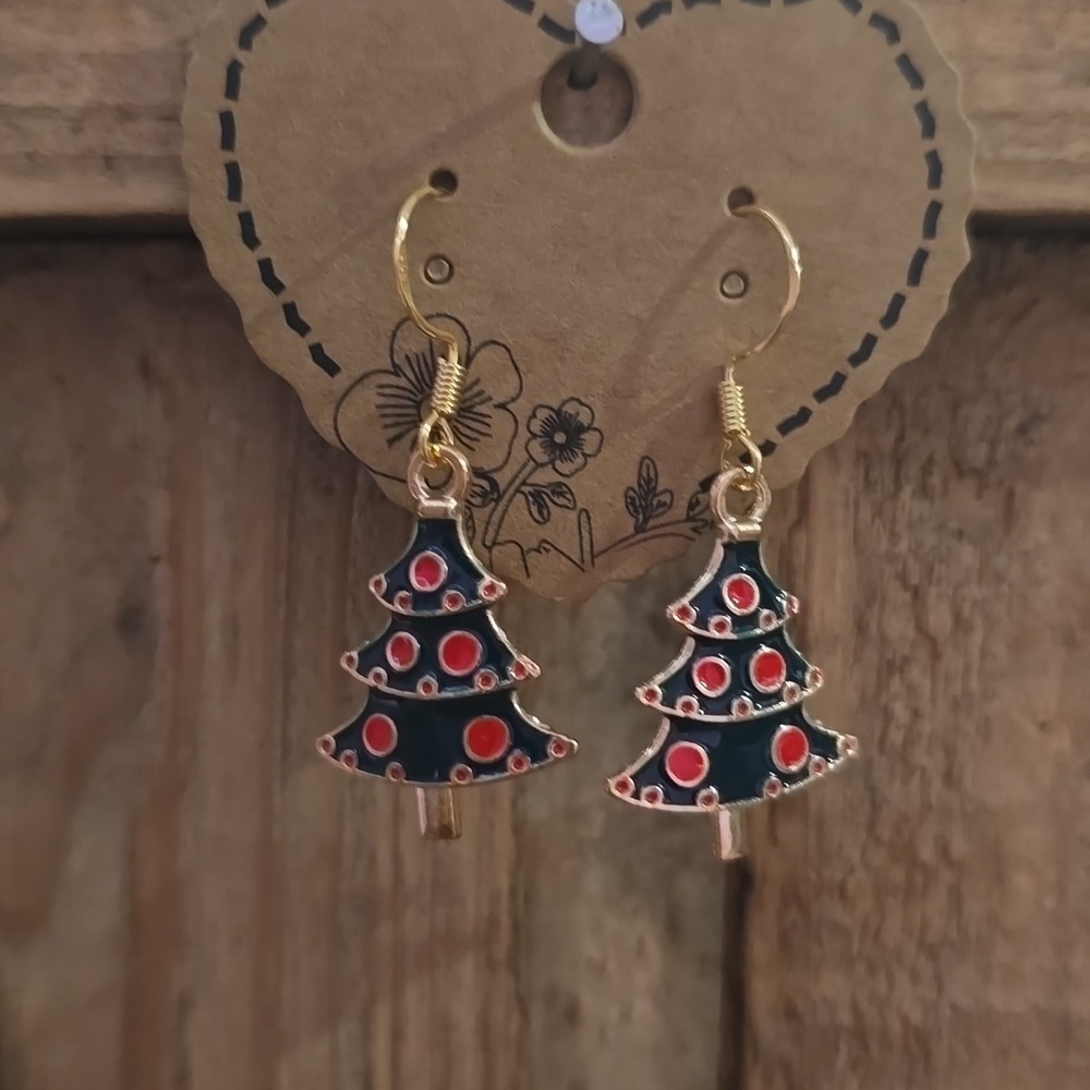 Christmas Tree Earrings